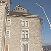 Château de Montrottier. Tour carrée sud