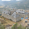 Fort du Randouillet, casernement n°13. Vue d'ensemble du chantier.